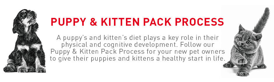 PUPPY AND KITTEN PACK PROCESS